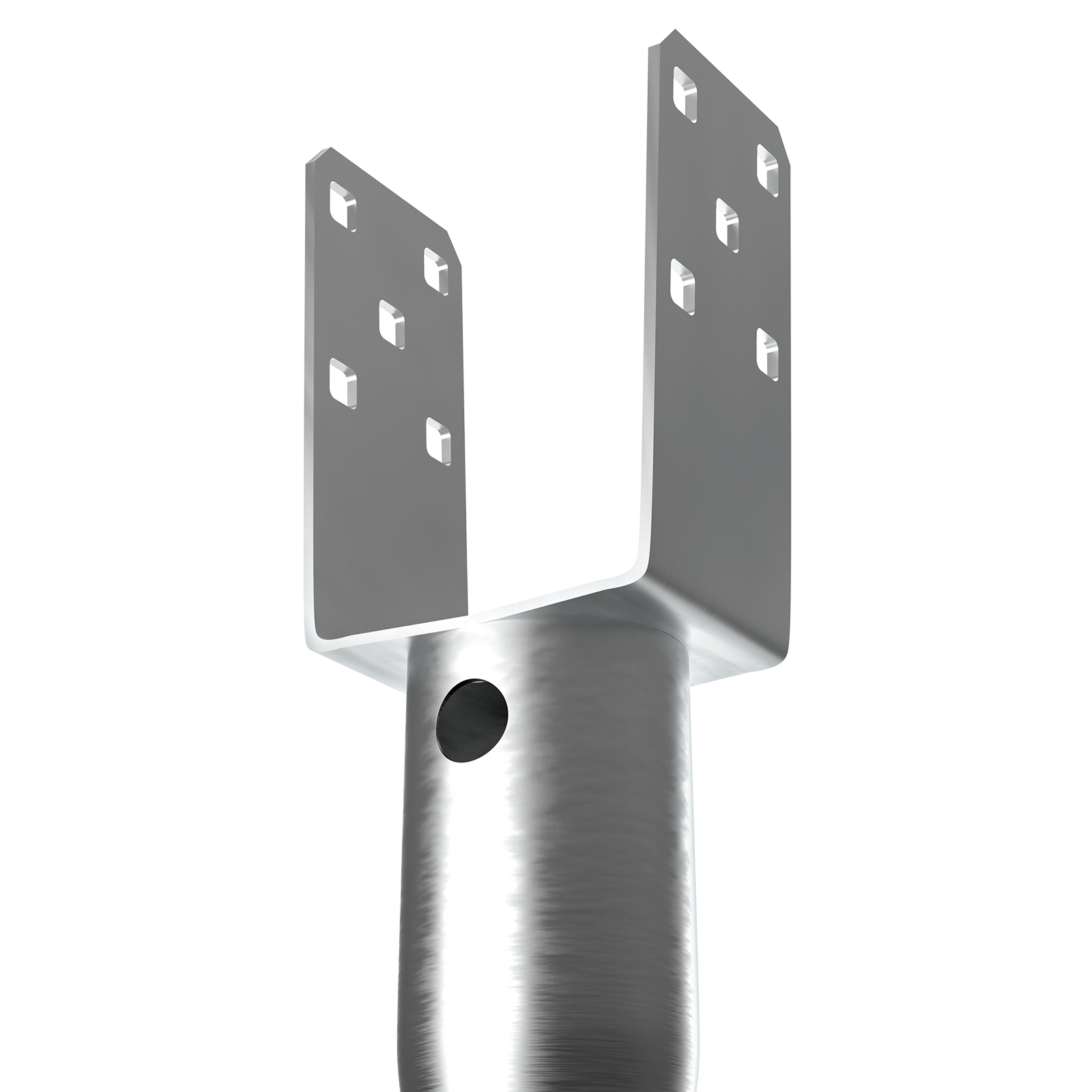 VEVOR Pfostenträger Pfostenanker Stahl Multi-Zaunpfostenanker Erdspieß schwarz - Bild 131 von 134