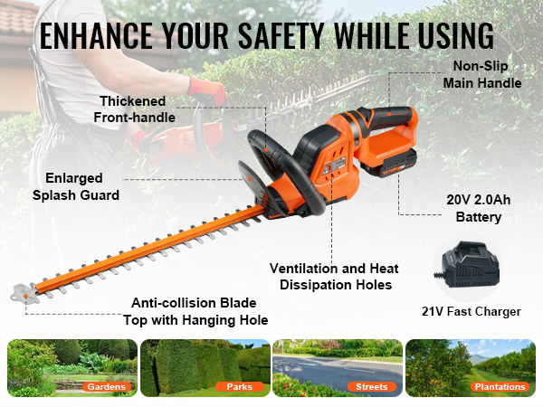 VEVOR Lawn Edger, 20 V Battery Powered Cordless Edger, 9-inch Blade Edger  Lawn Tool with 3-Position Blade Depth, Battery and Charger Included, for  Lawns, Driveways, Borders, and Sidewalk Edges