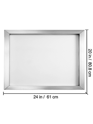 VEVOR Silk Screen Frame 6 Pieces Aluminum Silk Screen Frame 20x24 Inch ...