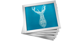 VEVOR Silk Screen Frame 6 Pieces Aluminum Silk Screen Frame 20x24 Inch Silk Screen Printing Frame with White 160 Count Mesh