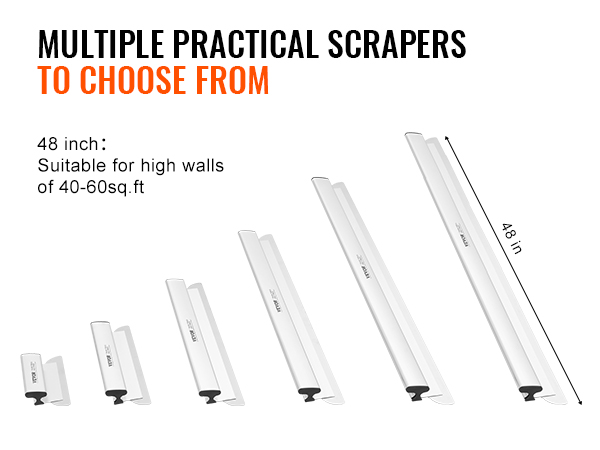Dropship VEVOR Drywall Skimming Blade,48 Inch Smoothing Knife, Stainless Steel Blade & Aluminum - View #8