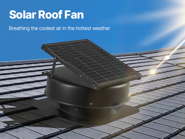 Ventilatore Da Campeggio E Per Esterni | Ricarica Solare E LED Ean 8052286431759