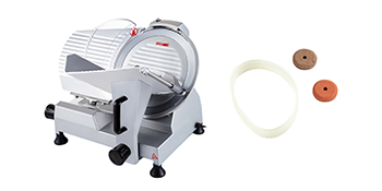 VEVOR 1400-Speed Cast Aluminum and Chromium-plated Steel  Commercial/Residential Food Slicer in the Food Slicers department at