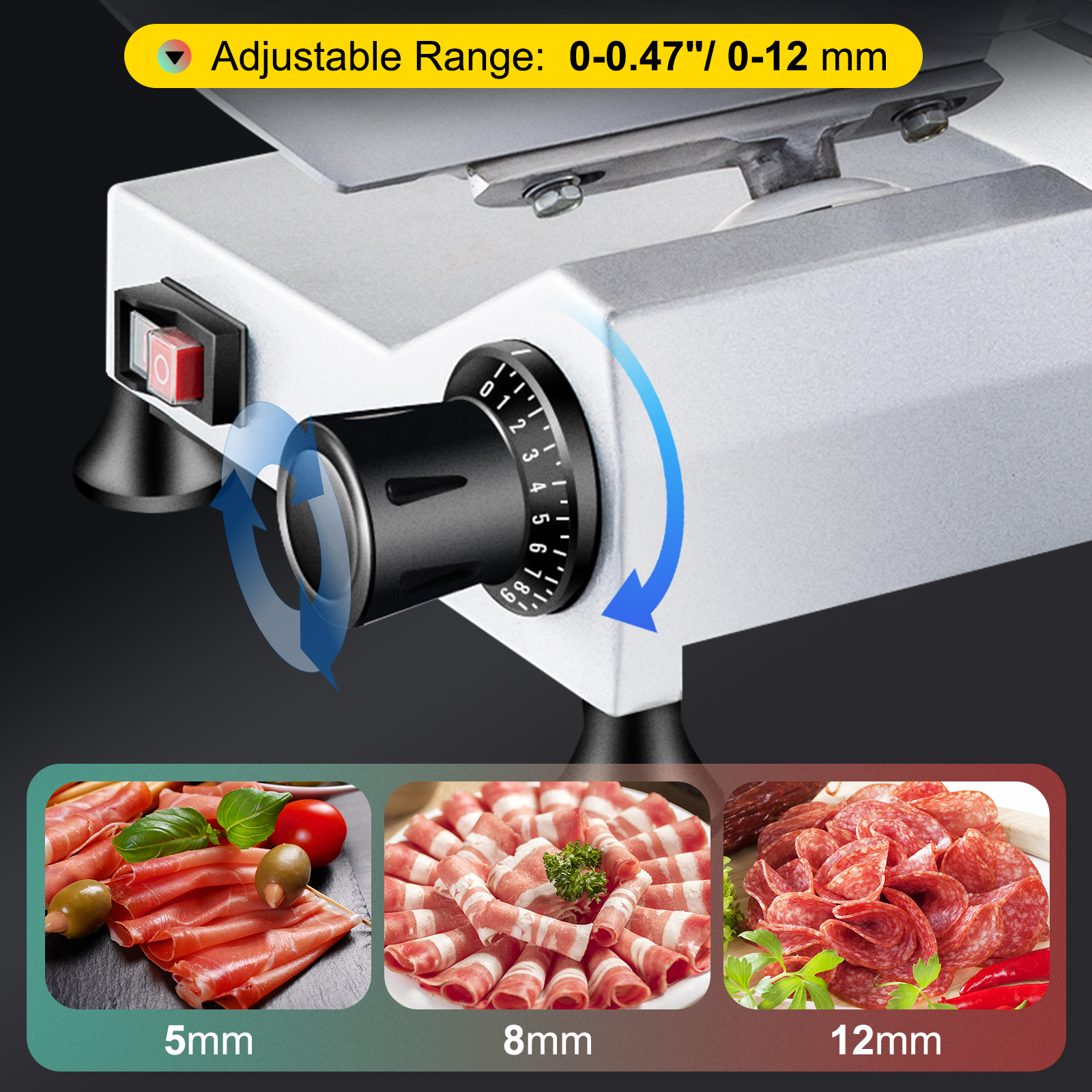 Vevor 10 Inch Slicer Static Pulse Electrical Ltd.