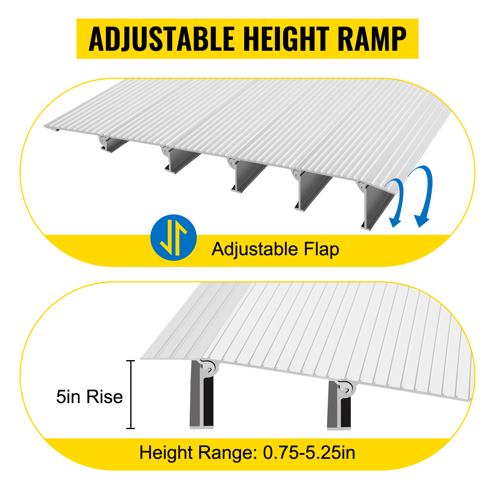 VEVOR Transitions Modular Entry Ramp, 5