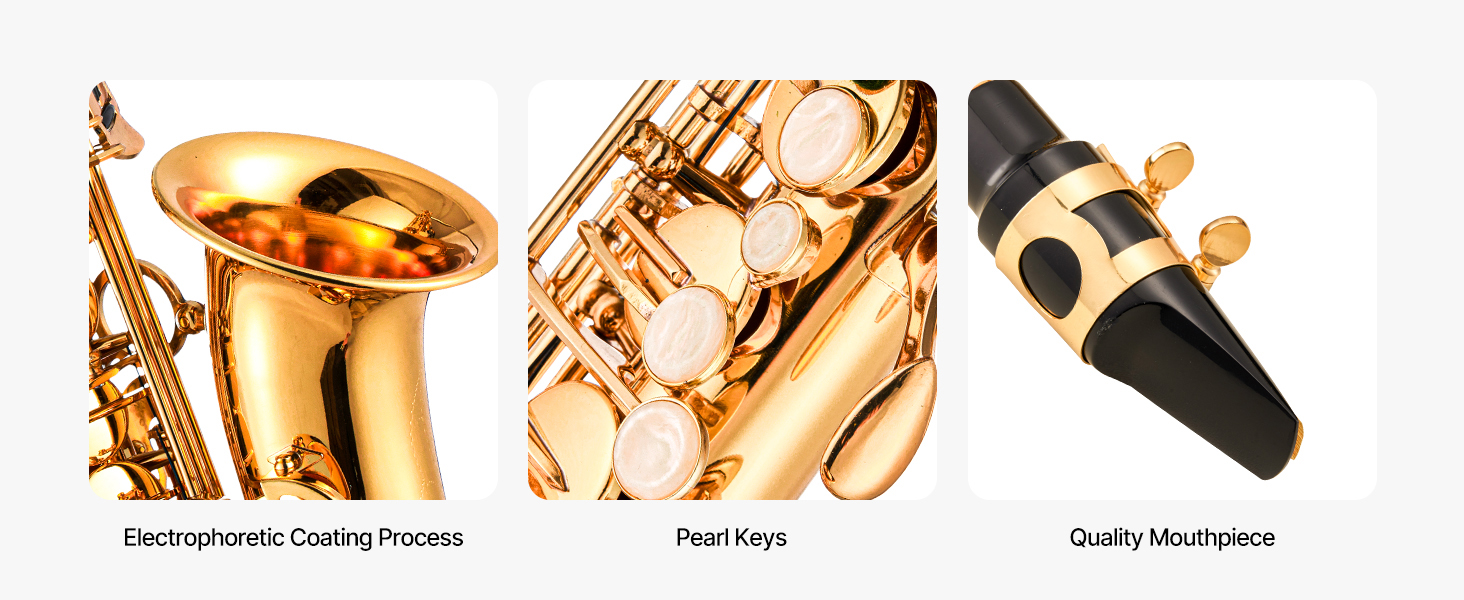 Saxophone durability detail