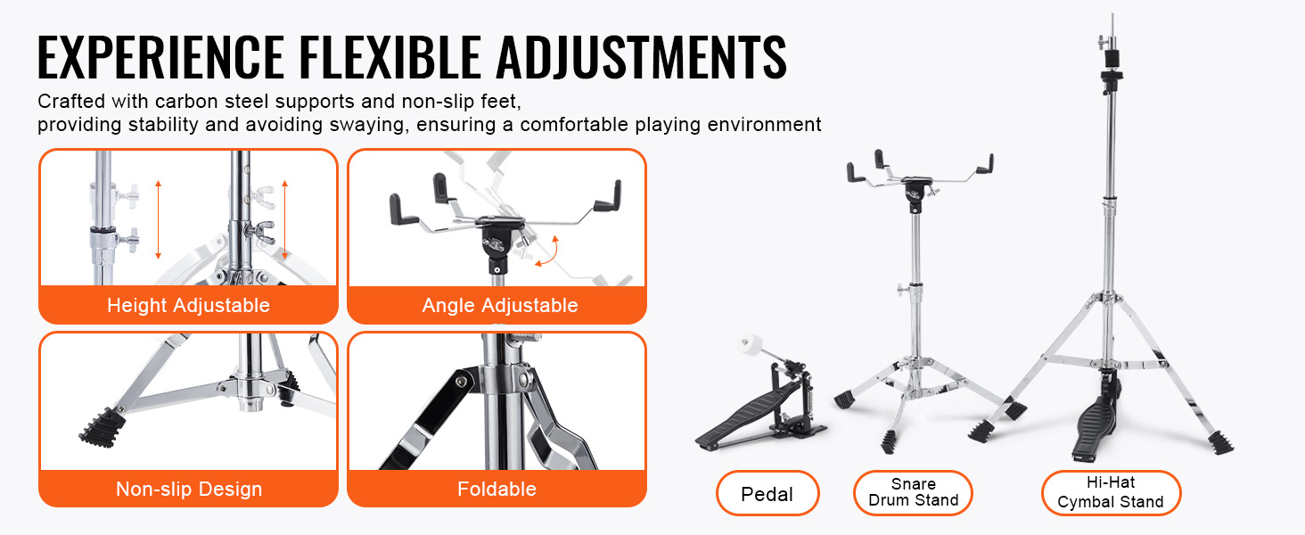 drum set stability