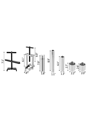 transmission seal tool,6pcs,Turbine Shaft