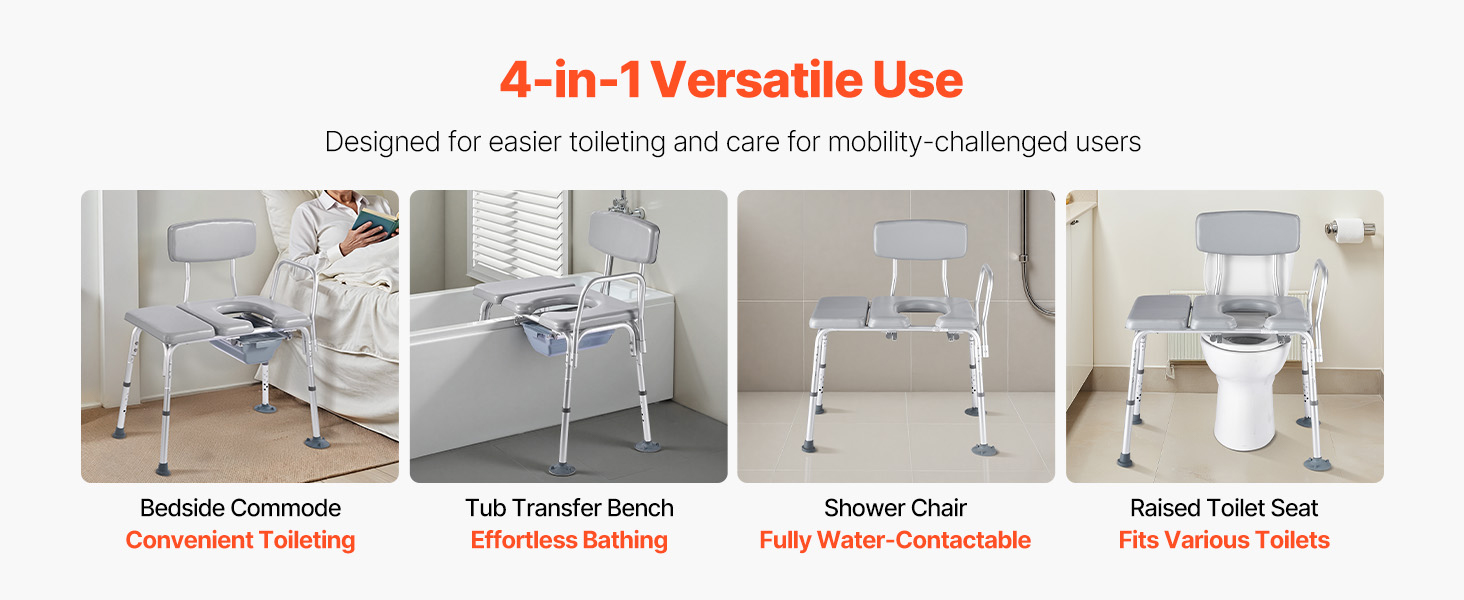 multifunctionele commode stoel toepassingen