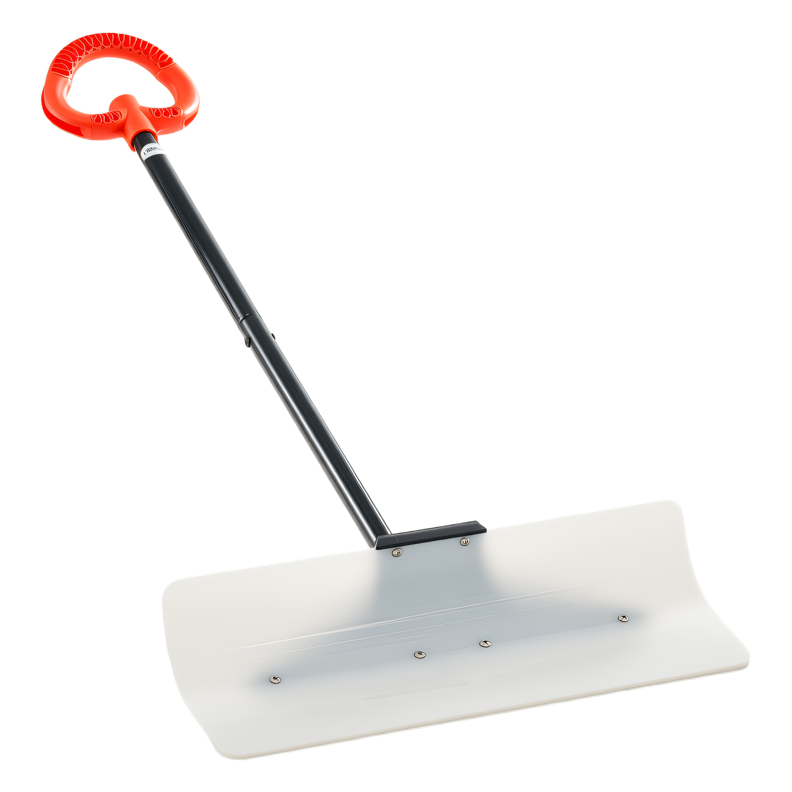 VEVOR Snow Pusher Shovel 24" 30" 36" 48" Snow Plow for Driveway Ergonomic Grip