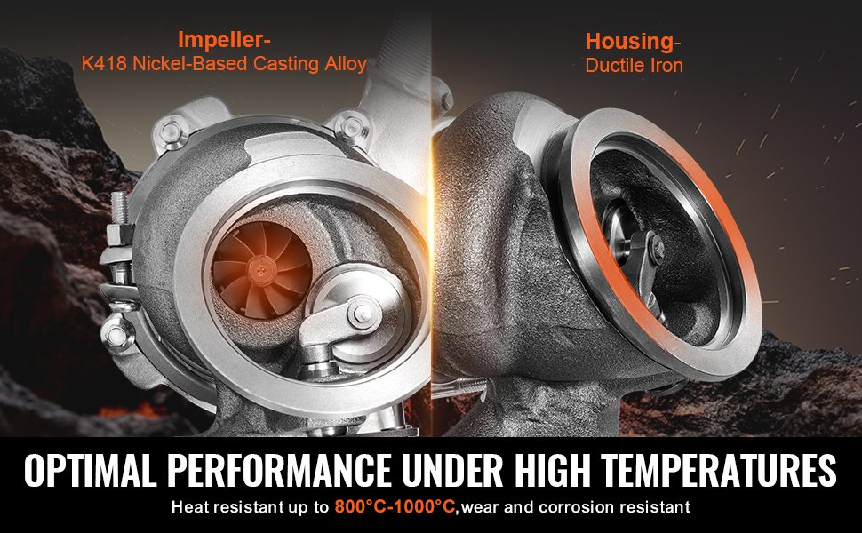 VEVOR Turbo Turbocharger Kit for Engines Chevy Chevrolet Cruze 2011