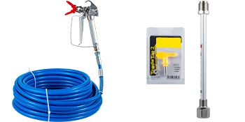 Airless Sprayer,50 ft Hose,Inlet Fitting 1/4 in