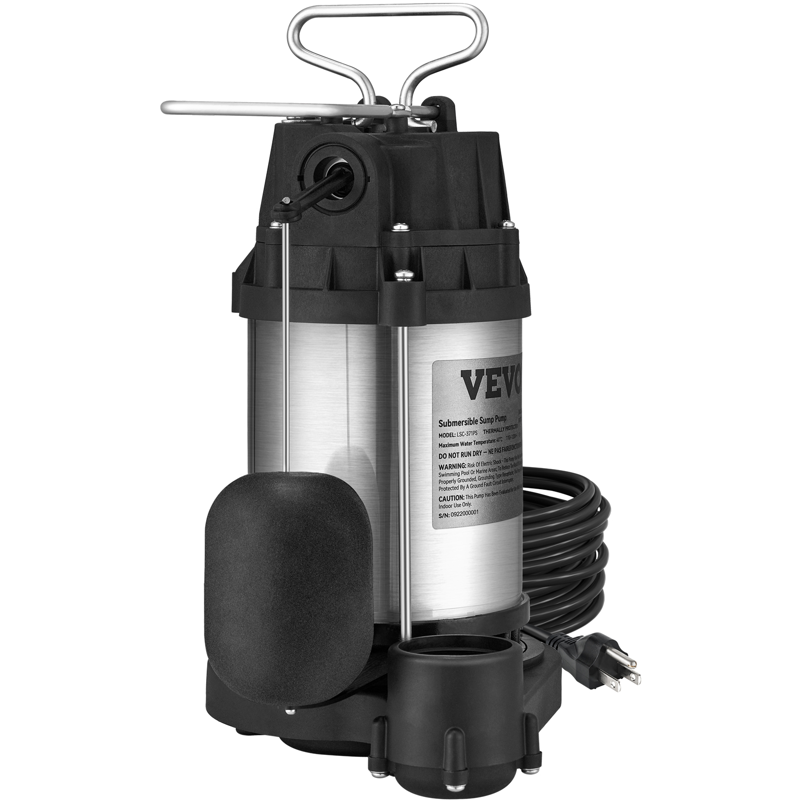 Submersible Sump Pump Water Pump 0.5/0.75/1/1.5 HP 66/72/93/98/100GPM Flow - Picture 14 of 62