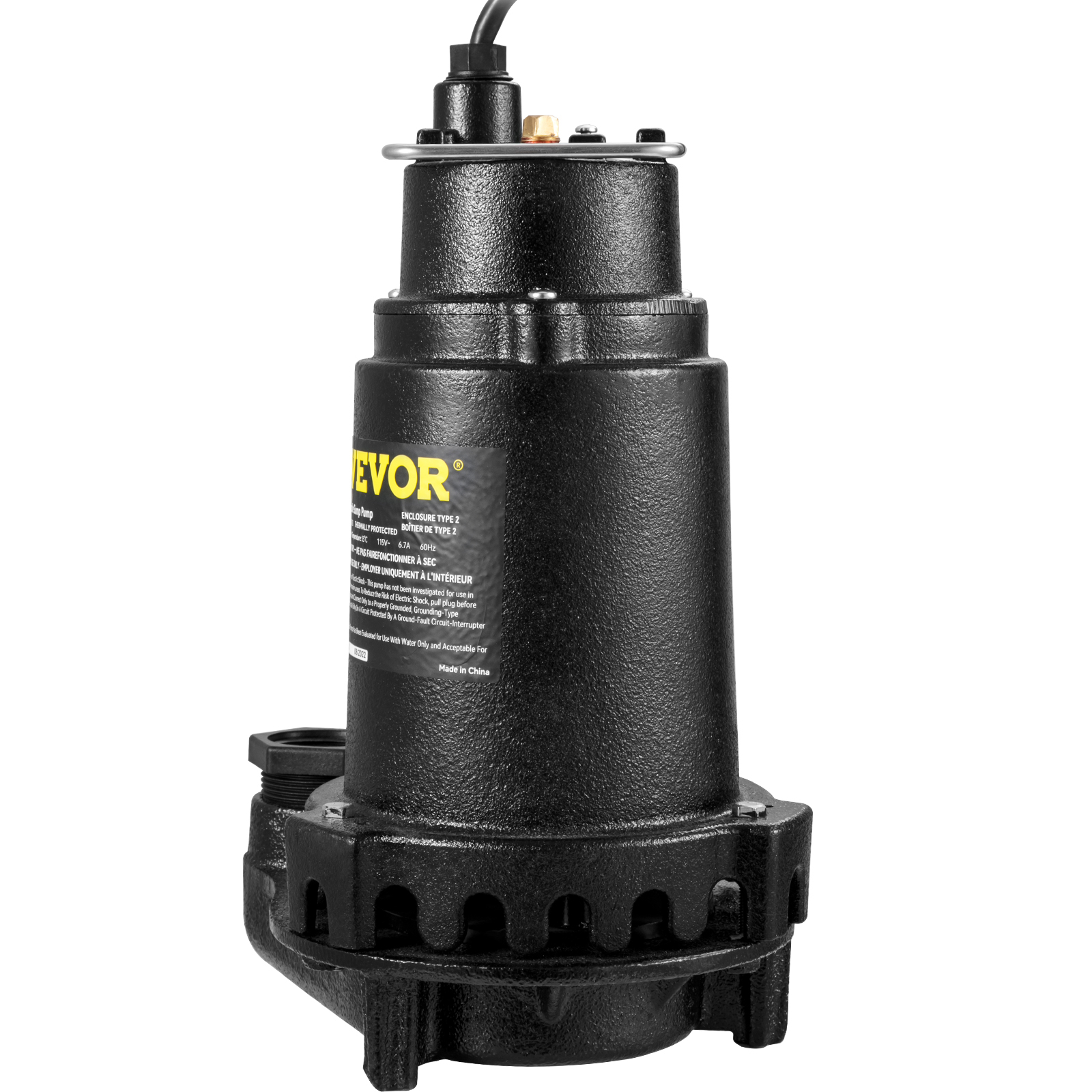 Submersible Sump Pump Water Pump 0.5/0.75/1/1.5 HP 66/72/93/98/100GPM Flow - Picture 61 of 62