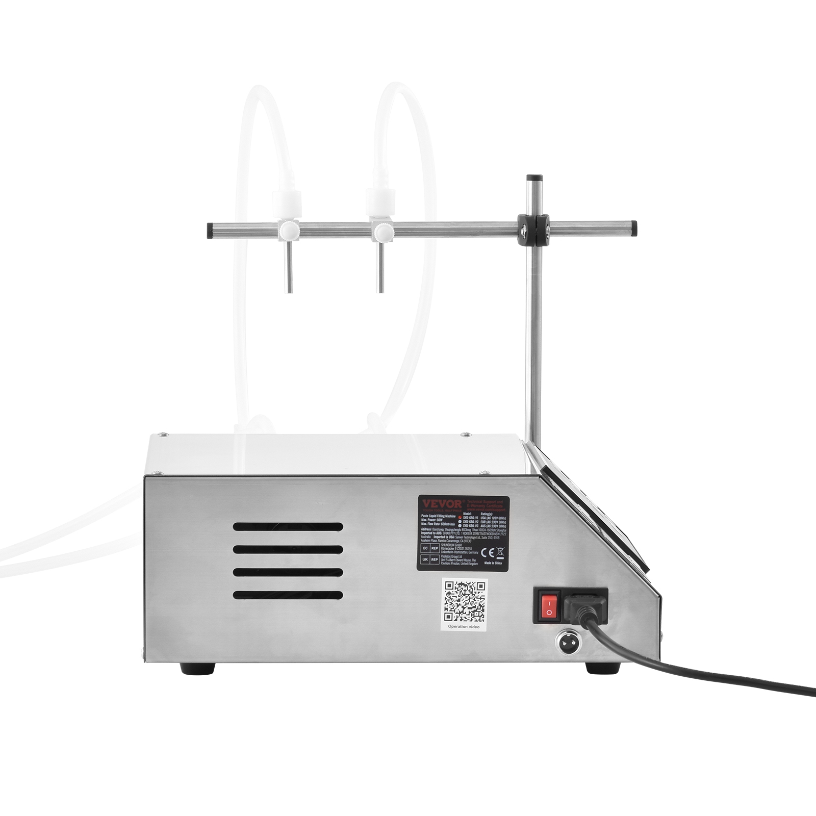 VEVOR Automatic Liquid Filling Machine Digital Control Bottle Filler 5-50/5-300g - Picture 84 of 96