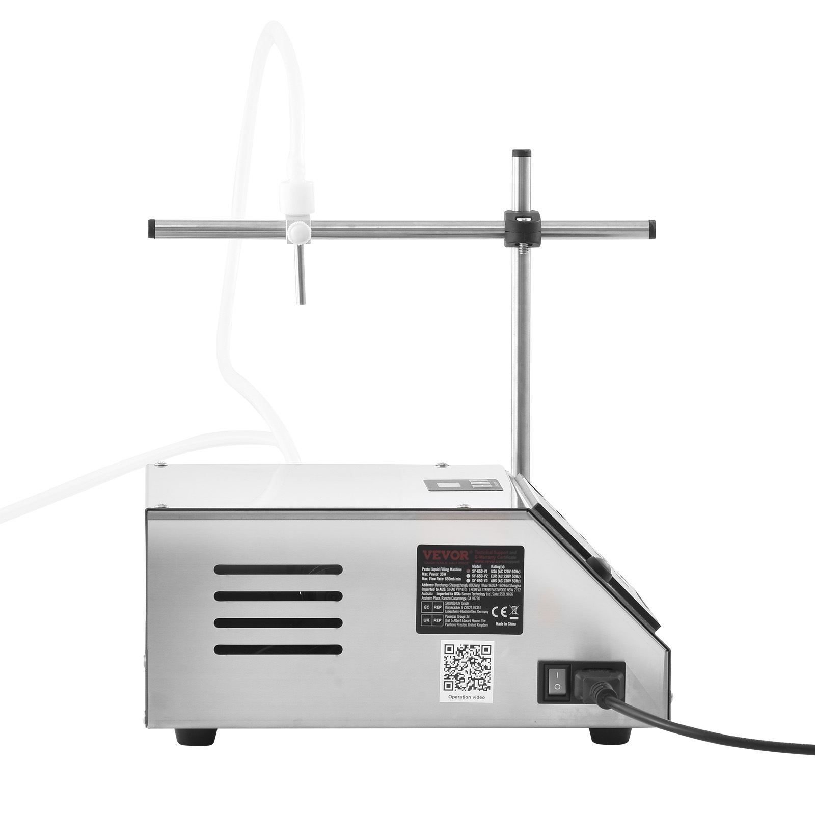 VEVOR Automatic Liquid Filling Machine Digital Control Bottle Filler 5-50/5-300g - Picture 24 of 96