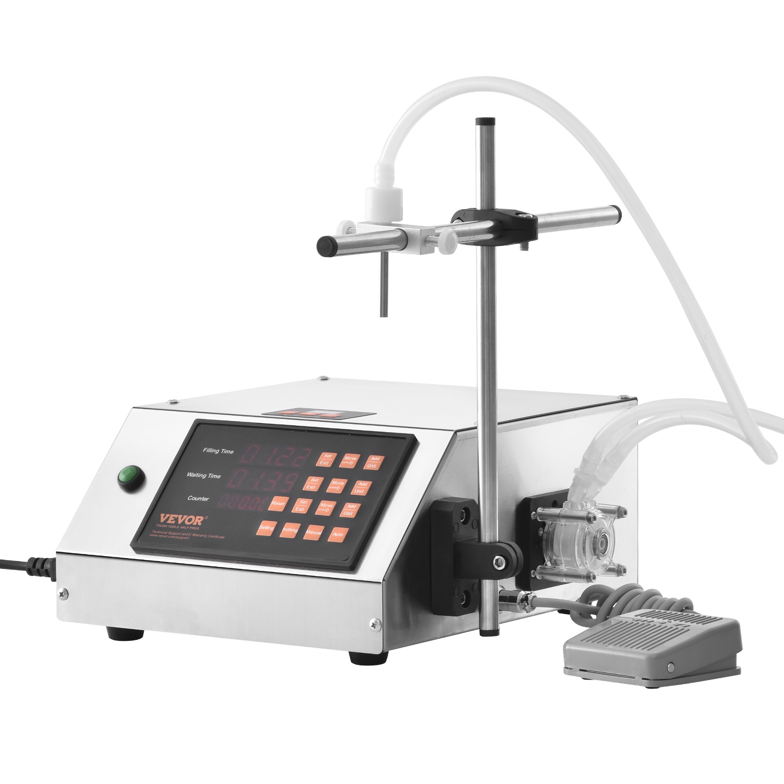 VEVOR Automatic Liquid Filling Machine Digital Control Bottle Filler 5-50/5-300g - Picture 21 of 96