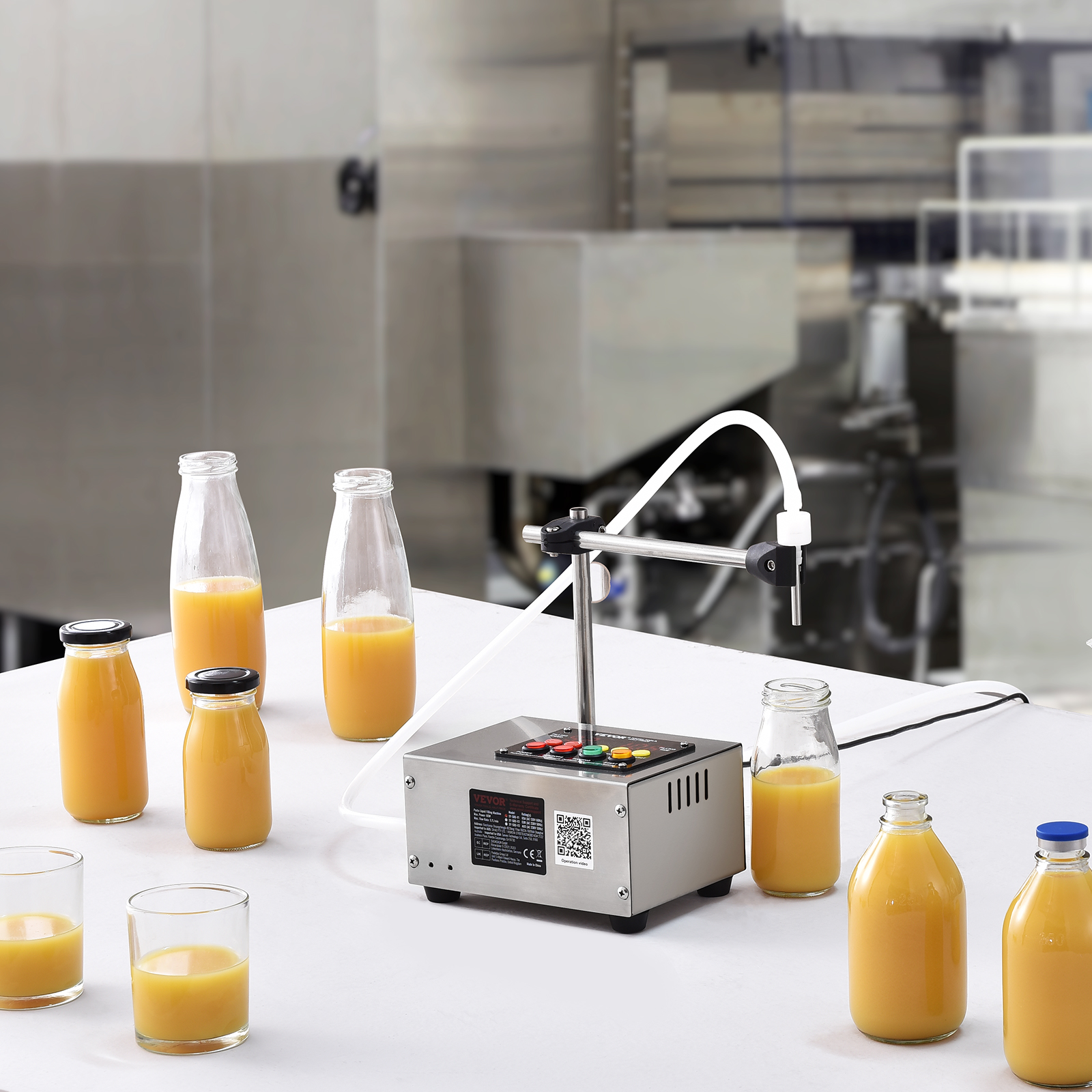 VEVOR Automatic Liquid Filling Machine Digital Control Bottle Filler 5-50/5-300g - Picture 68 of 96