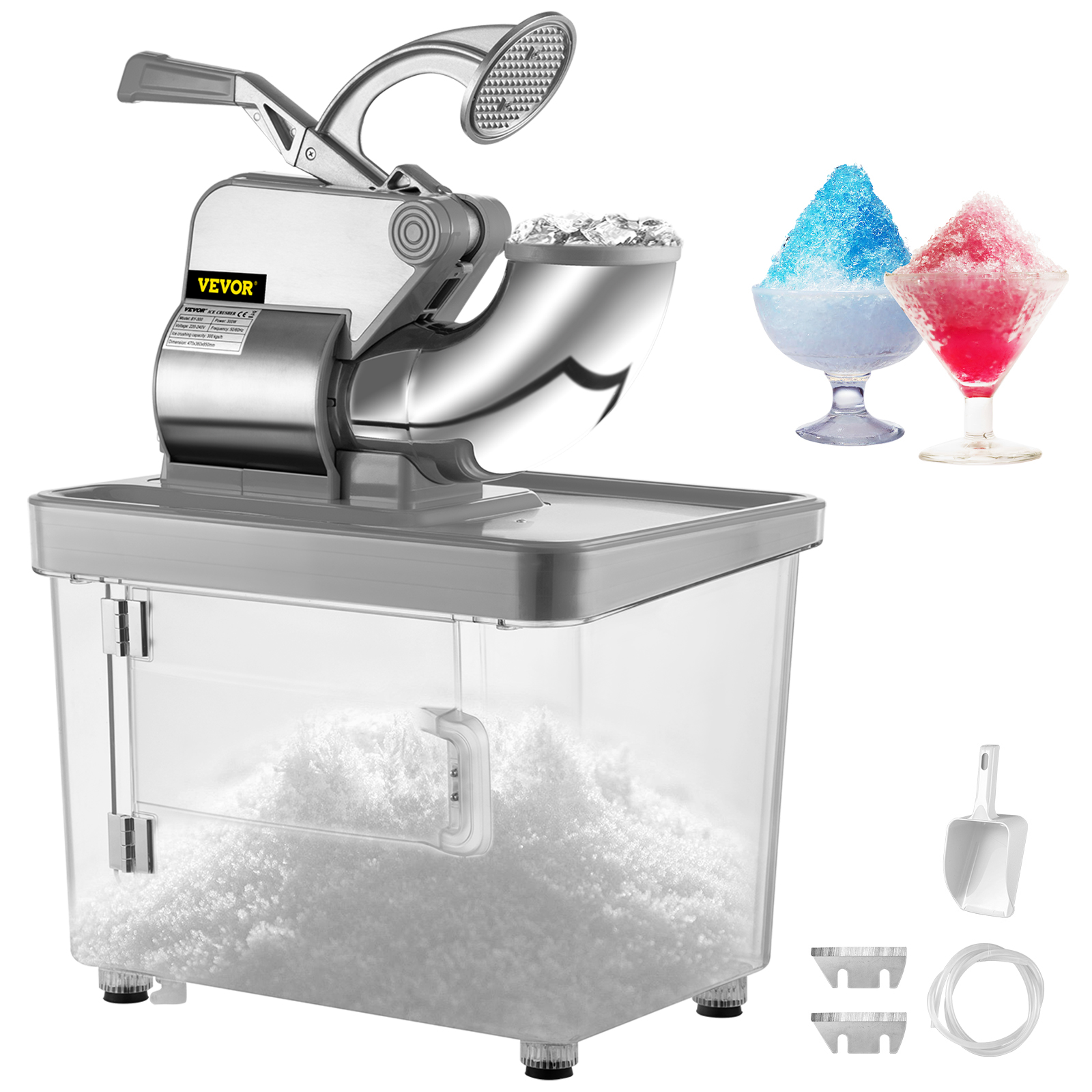 Electric Ice Crusher,661 LBS,300W