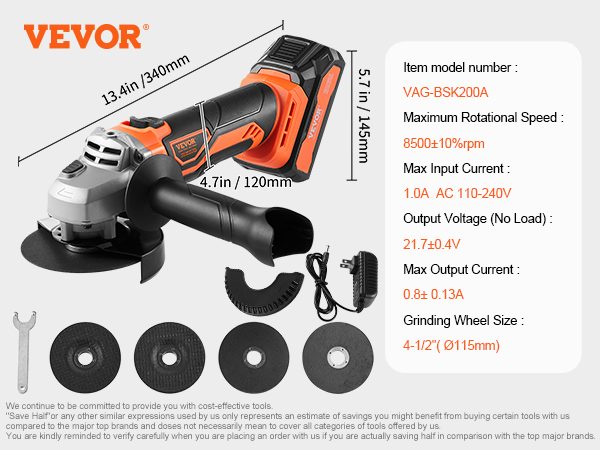VEVOR Die Grinder, 1/4 Collet Variable Speed (7000-30000RPM), Heavy Duty  Electric, Ergonomic Grip for Rust Removal, Grinding, Cutting, Polishing,  Welding Repair, Deburring, with 1/4 & 1/8 Collets