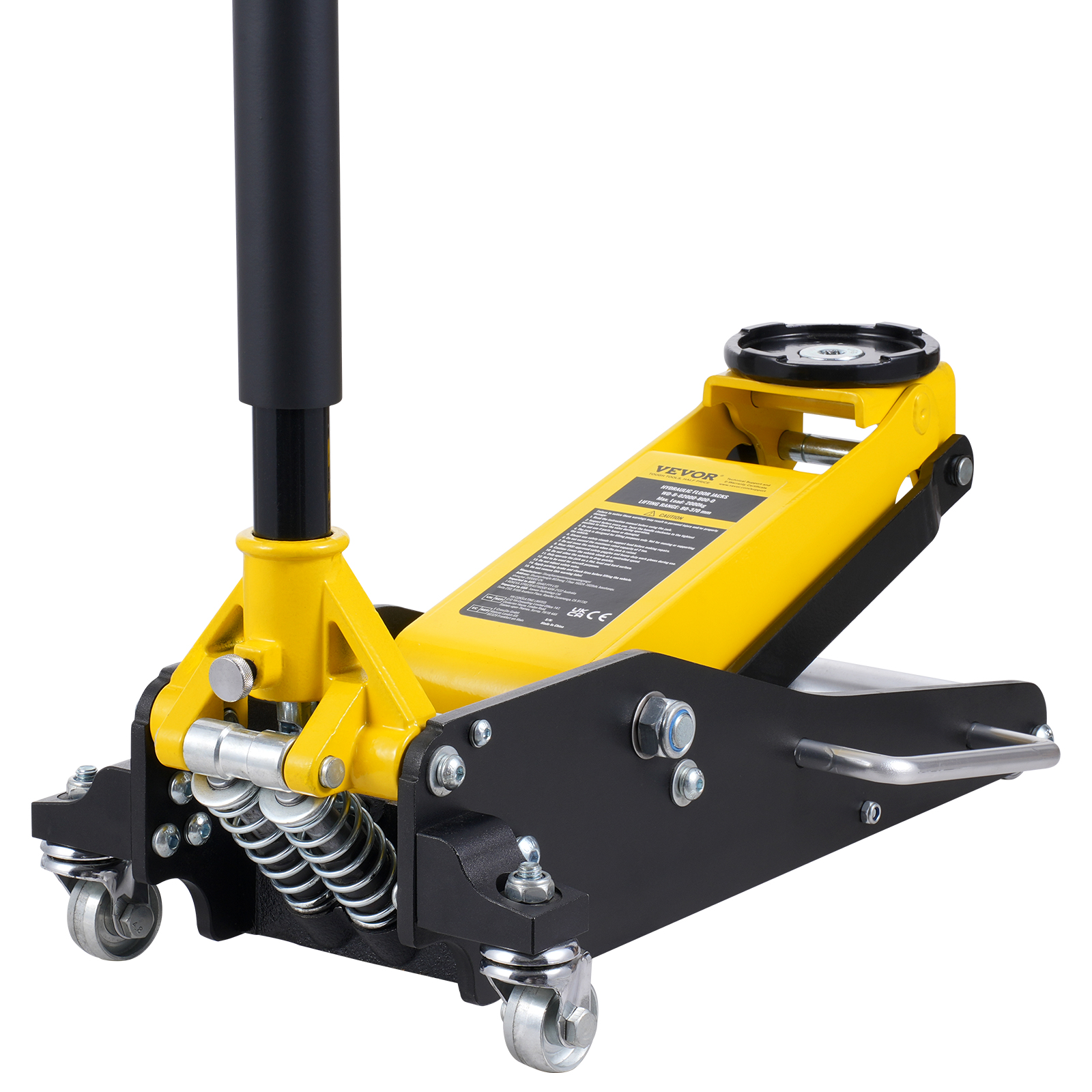 VEVOR Low Profile Floor Jack 1.5-3T Heavy Duty Single/Dual Piston Hydraulic Pump