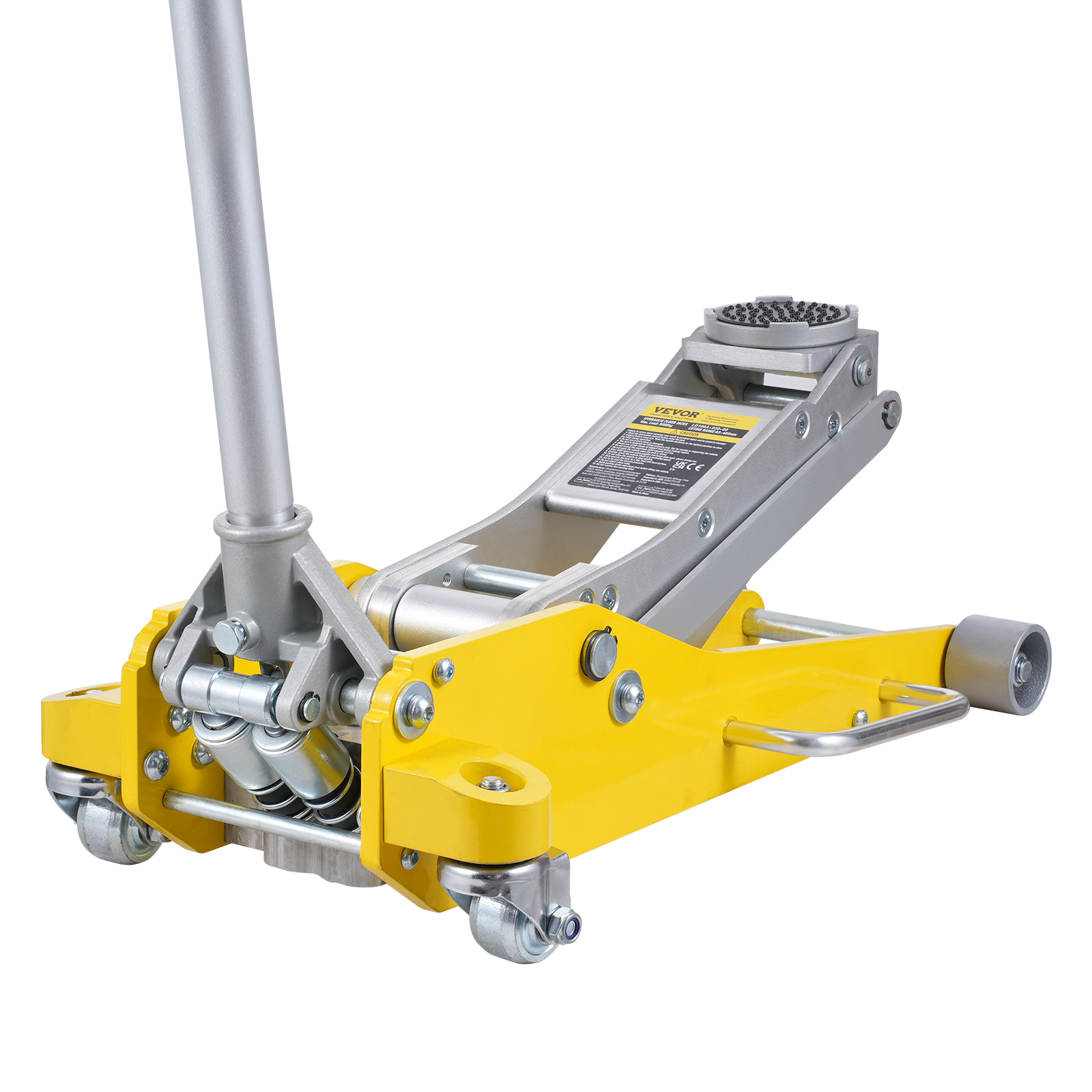 VEVOR Low Profile Floor Jack 1.5-3T Heavy Duty Single/Dual Piston Hydraulic Pump