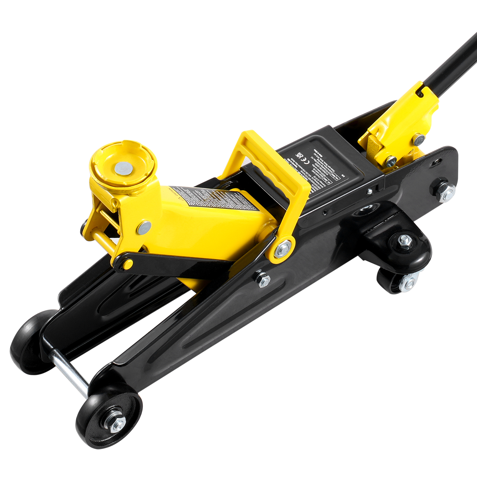 VEVOR Low Profile Floor Jack 1.5-3T Heavy Duty Single/Dual Piston Hydraulic Pump