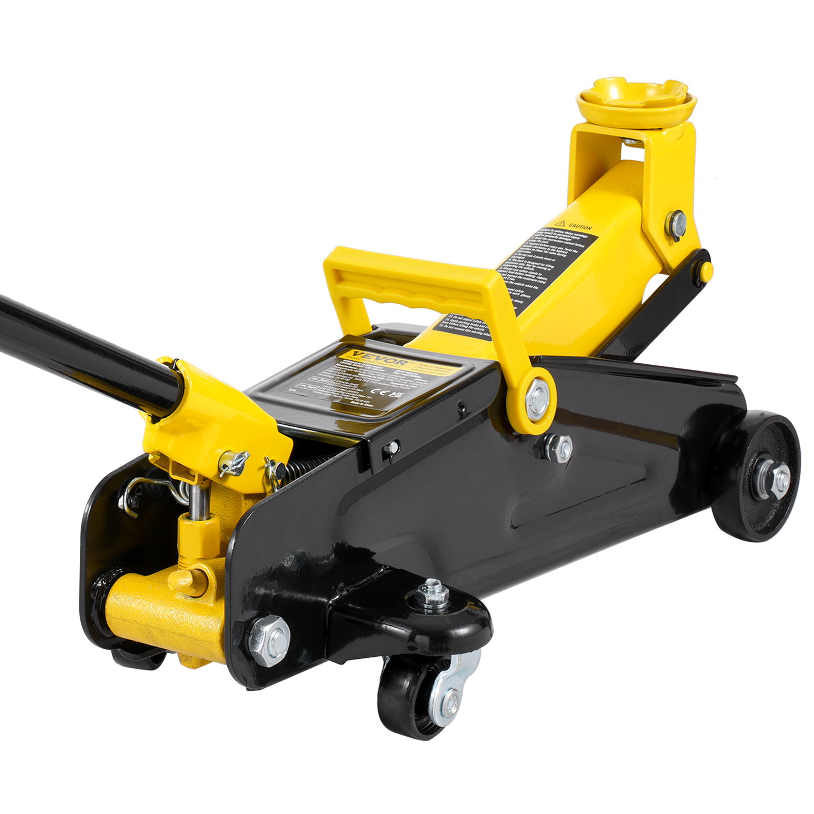 VEVOR Low Profile Floor Jack 1.5-3T Heavy Duty Single/Dual Piston Hydraulic Pump