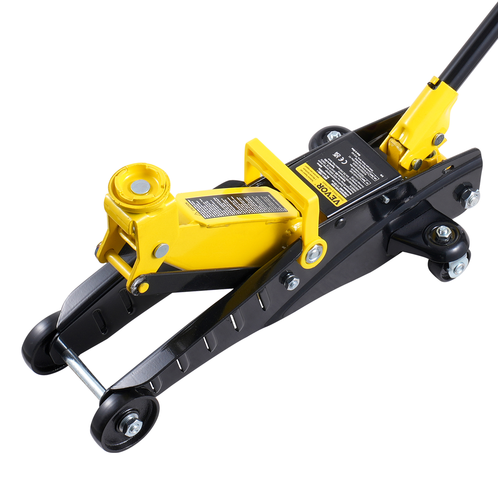 VEVOR Low Profile Floor Jack 1.5-3T Heavy Duty Single/Dual Piston Hydraulic Pump