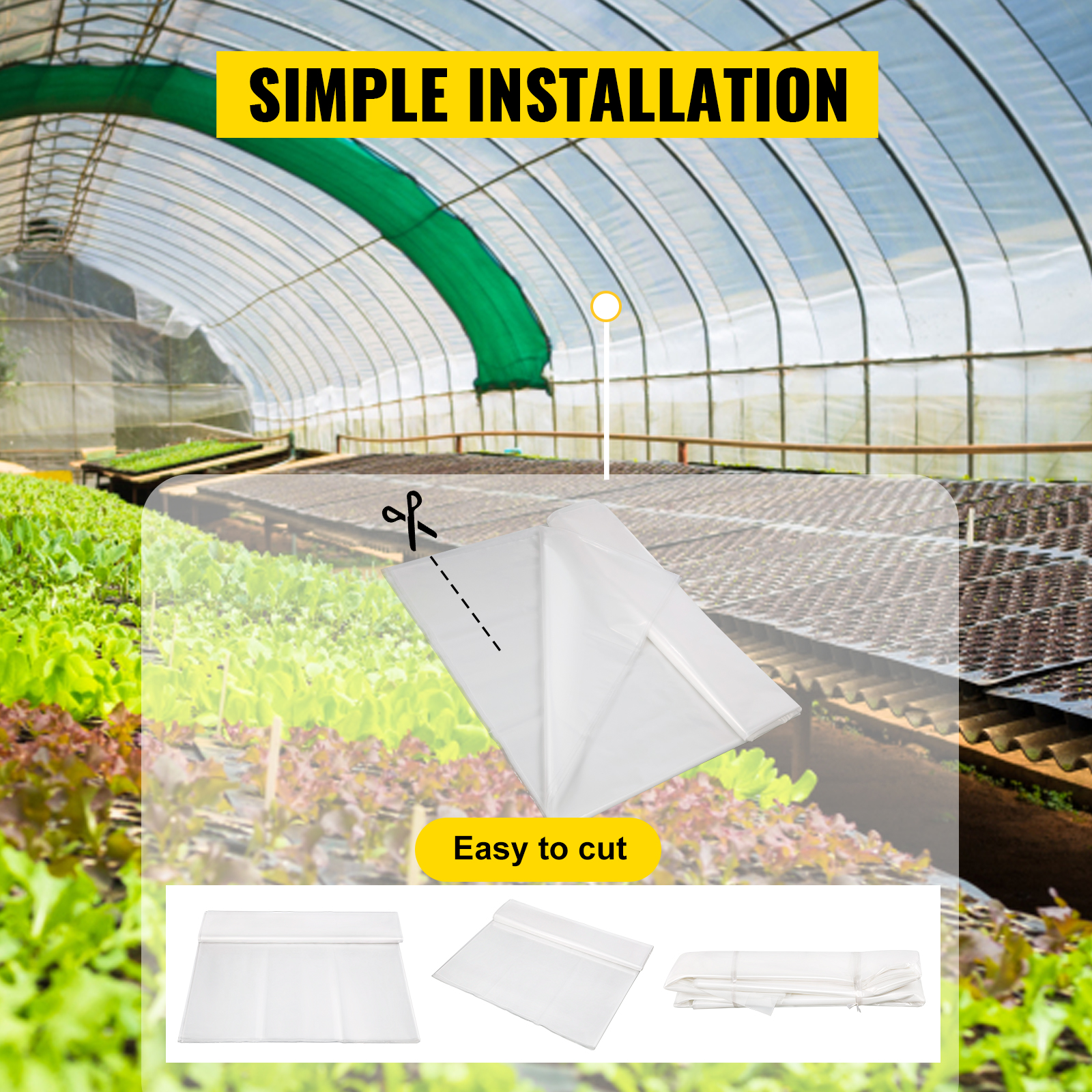  Farm Plastic Supply - Clear Greenhouse Plastic Sheeting - Ultra  Durable - 8 mil - (26' x 20') - 4 Year UV Resistant Polyethylene Greenhouse  Film for Gardening, Farming, Agriculture : Patio, Lawn & Garden