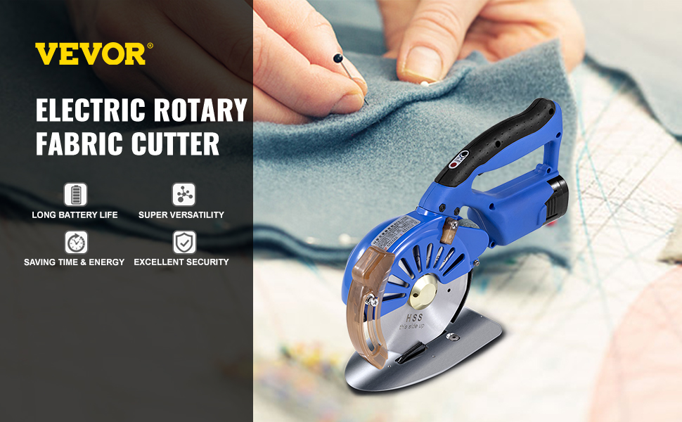 Fabric Cutter Rotary Fabric Cutter 125mm Electric Rotary Cutter