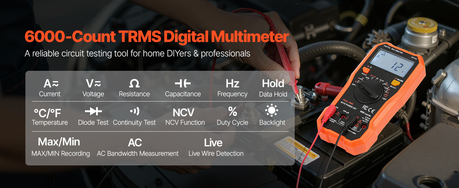 multimeter measurement functions overview