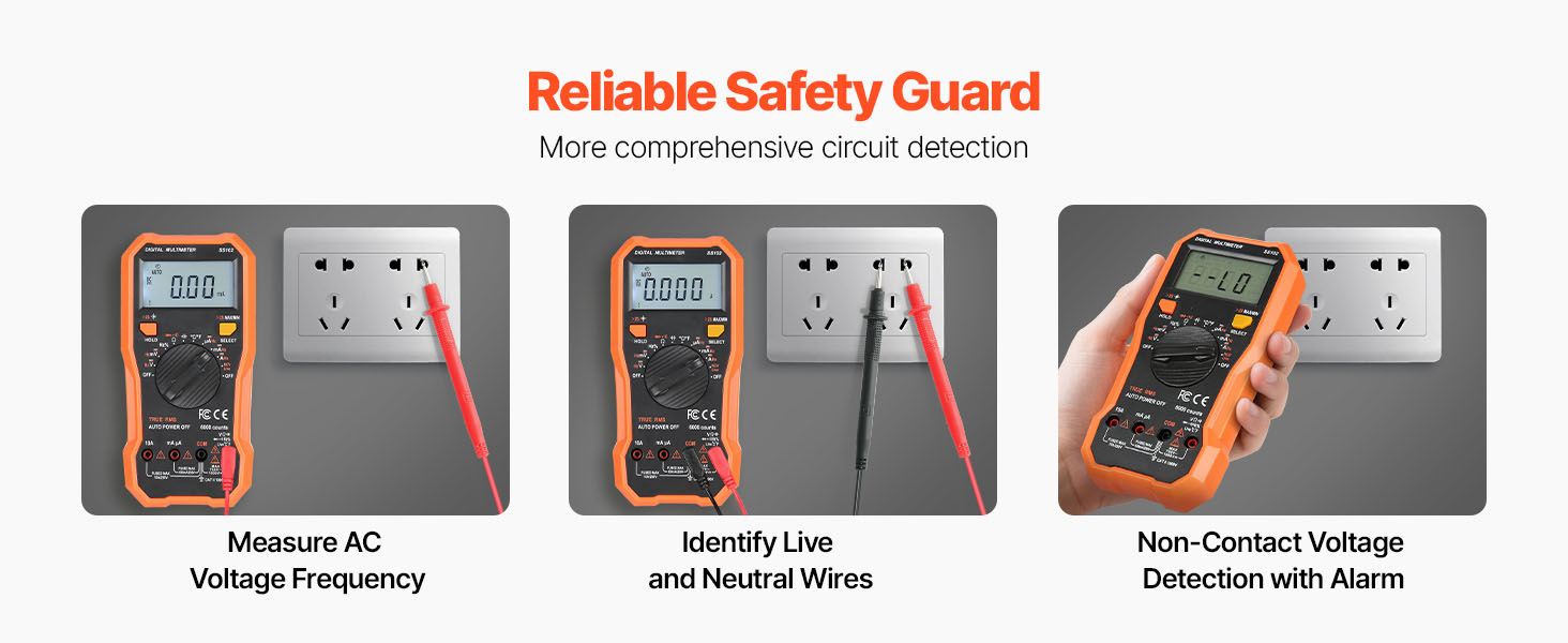 advanced measurement features display