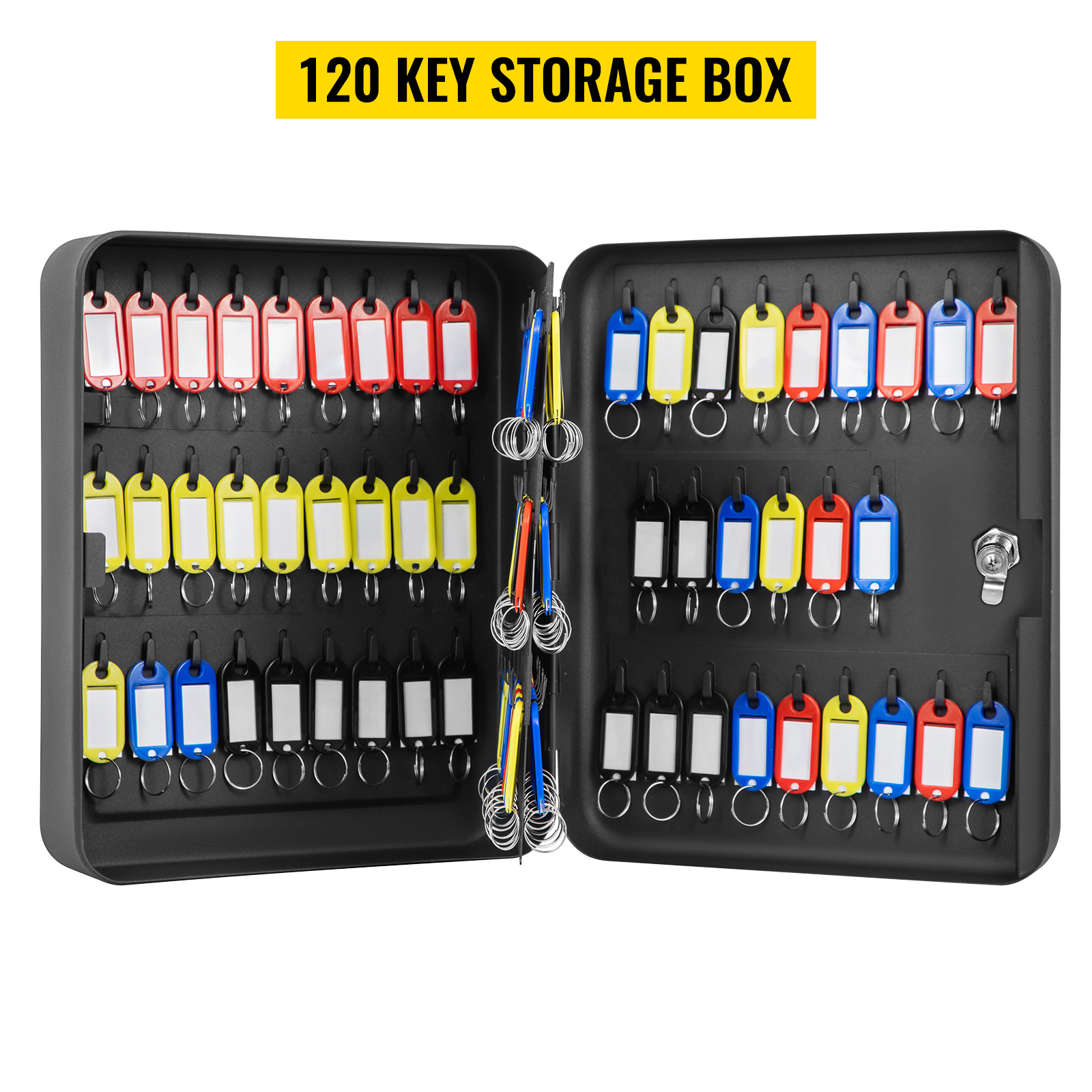 Caja de llaves de gabinete de almacenamiento de llaves para armario de  llaves de pared para organizar llaves de pared, cerradura de llaves de  entrada