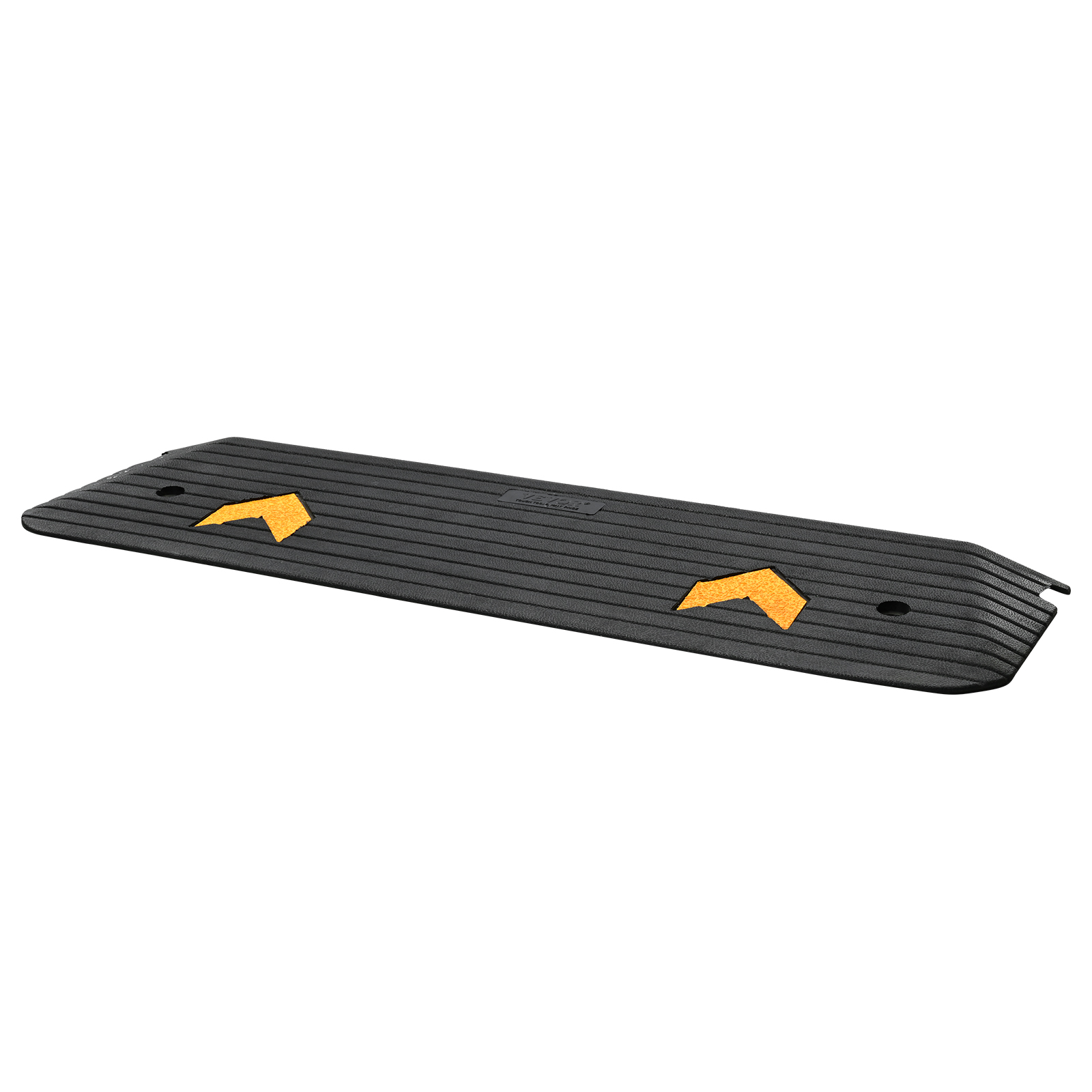 Heavy Duty Rubber Threshold Ramp – 1" Rise, 44.5" Long, Supports 33,069 Lbs