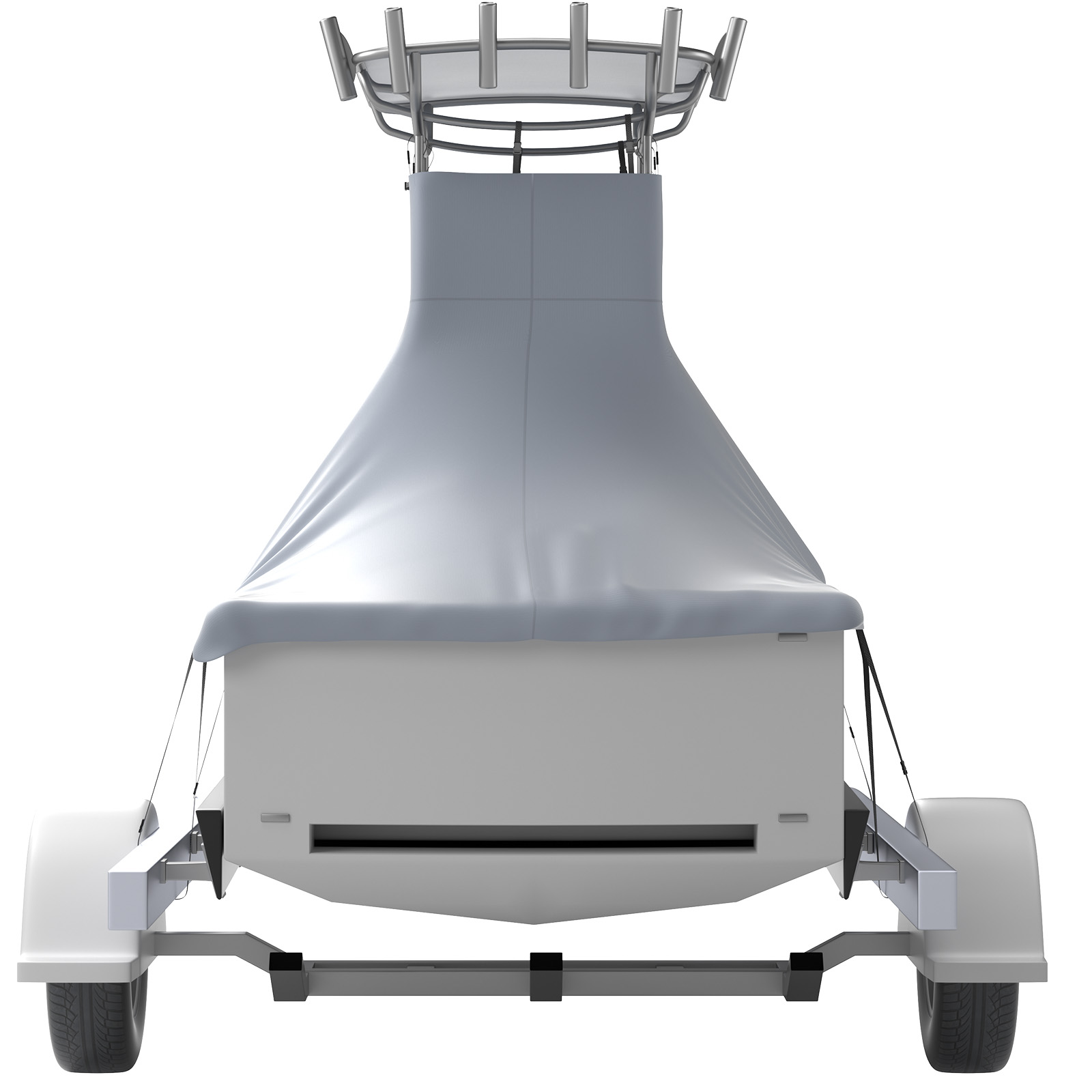 Heavy Duty Waterproof T-Top Boat Cover For 17-19 / 20-22FT Center Console