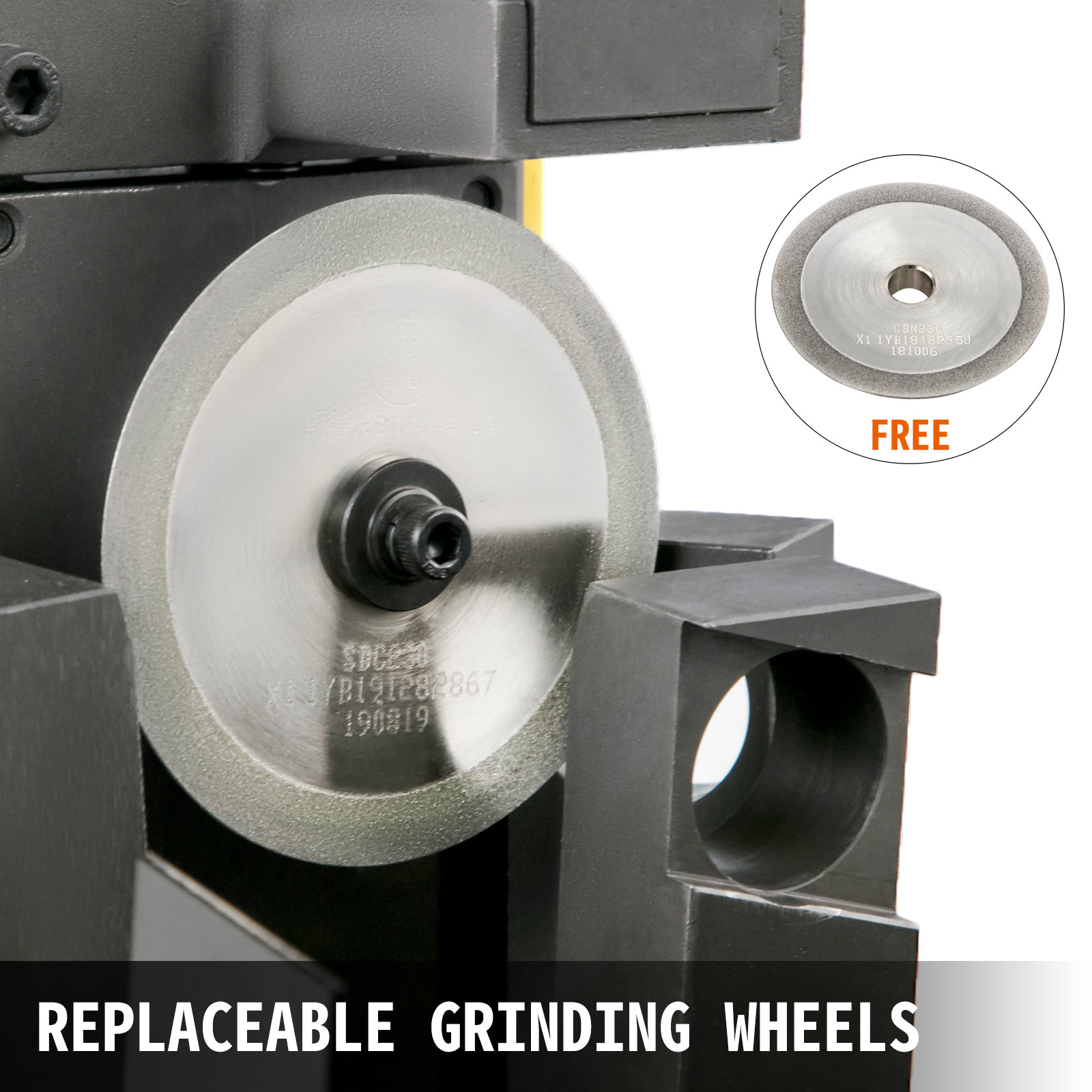 VEVOR End Mill Sharpener Milling Sharpening Grinding Machine Mrx1