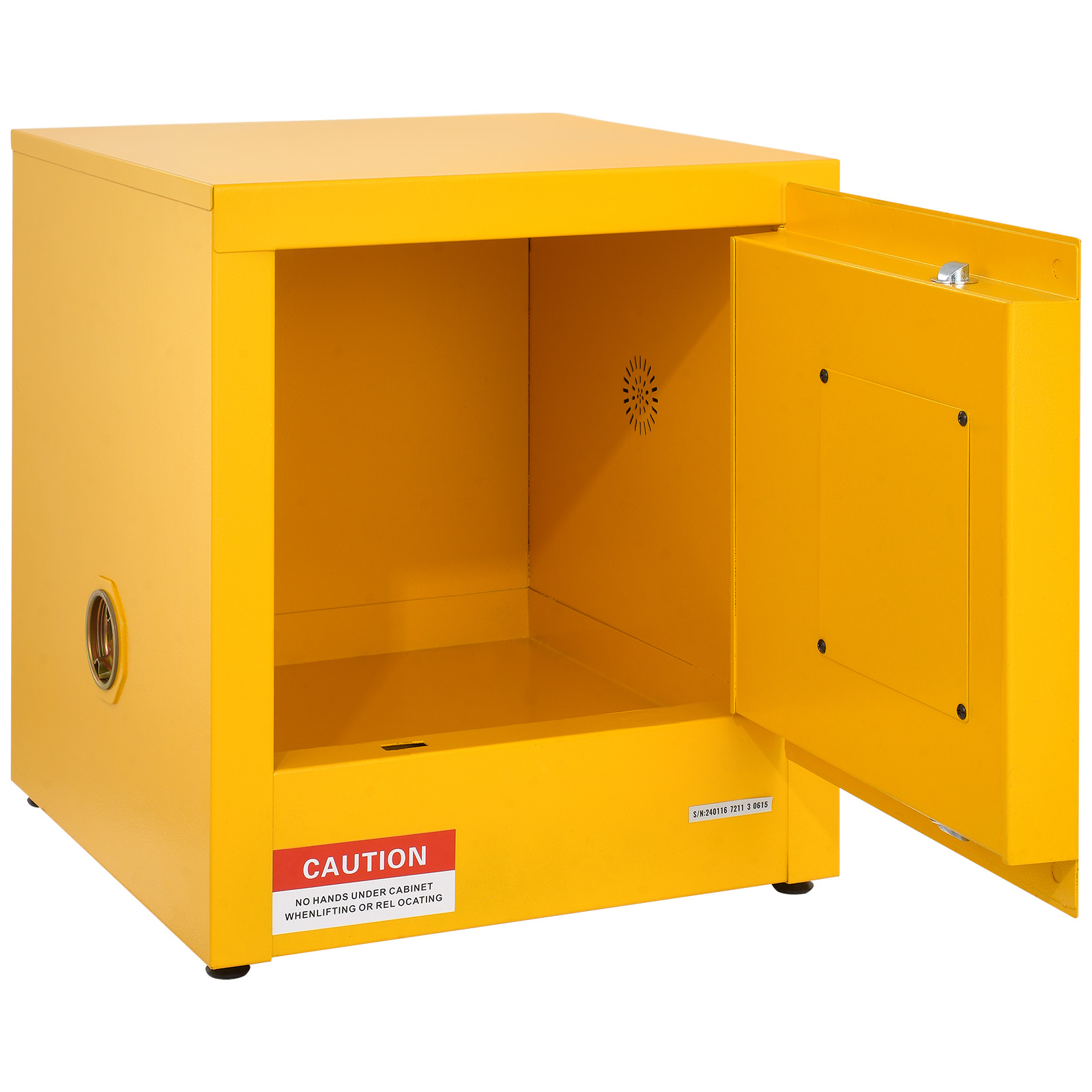 11/12/16/30/45Ga Safety Storage Cabinet Yellow Flammable Welded Bin Fireproof - Picture 14 of 62