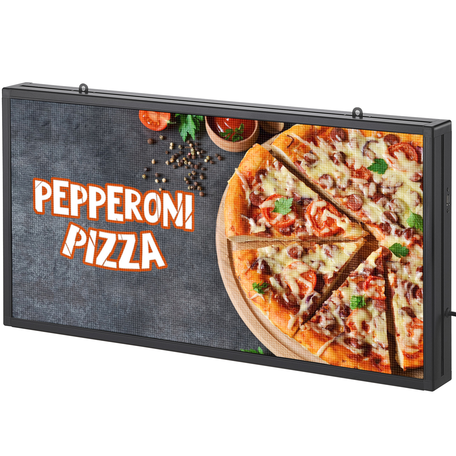VEVOR LED Display Programmierbar Nachricht Schild 99x19cm Bewegen Beleuchtung - Bild 87 von 98