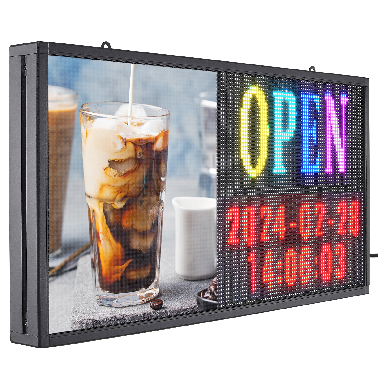 VEVOR LED Display Programmierbar Nachricht Schild 99x19cm Bewegen Beleuchtung - Bild 97 von 98