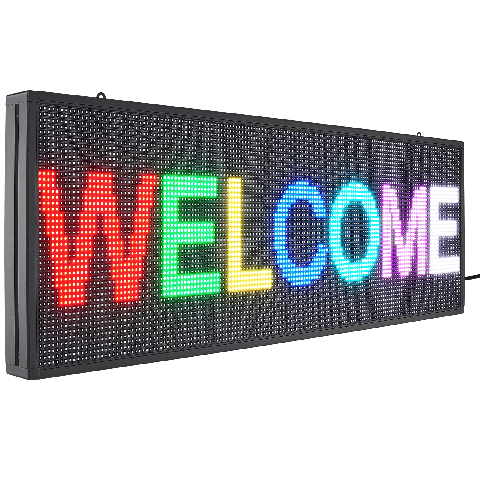 VEVOR LED Display Programmierbar Nachricht Schild 99x19cm Bewegen Beleuchtung - Bild 37 von 98