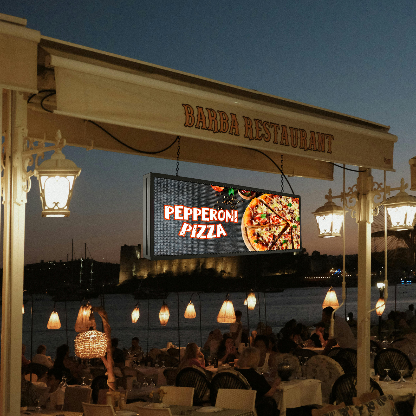 VEVOR LED Display Programmierbar Nachricht Schild 99x19cm Bewegen Beleuchtung - Bild 82 von 98