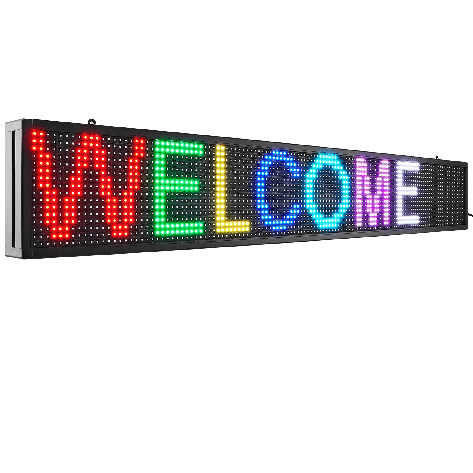 VEVOR LED Display Programmierbar Nachricht Schild 99x19cm Bewegen Beleuchtung - Bild 25 von 98