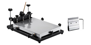 300x240mm Manueller Siebdrucker Siebdruckmaschine Lötpaste Handdrucktabelle NEU 