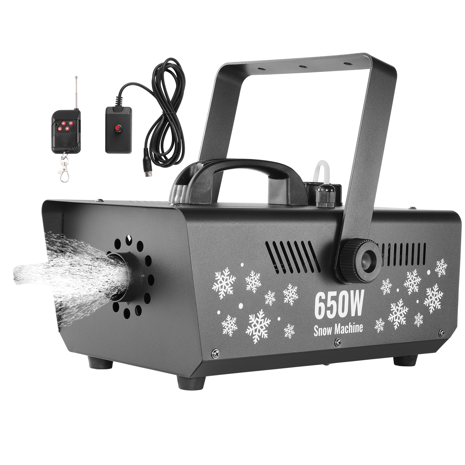 Snow Machine 650/800/1200/1500/2000W Remote Snow Making Machine Holiday ...