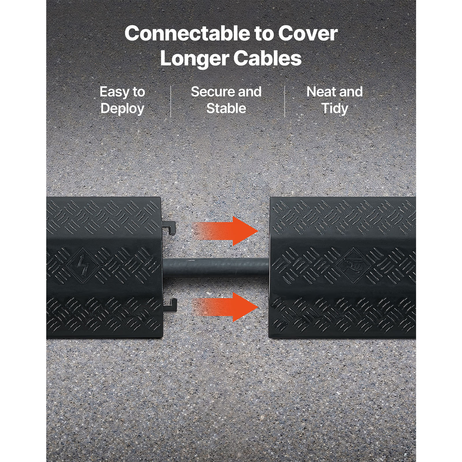 Mophorn Drop Over Cable Cover, 17,500 lbs Axle Load Capacity, Durable ...