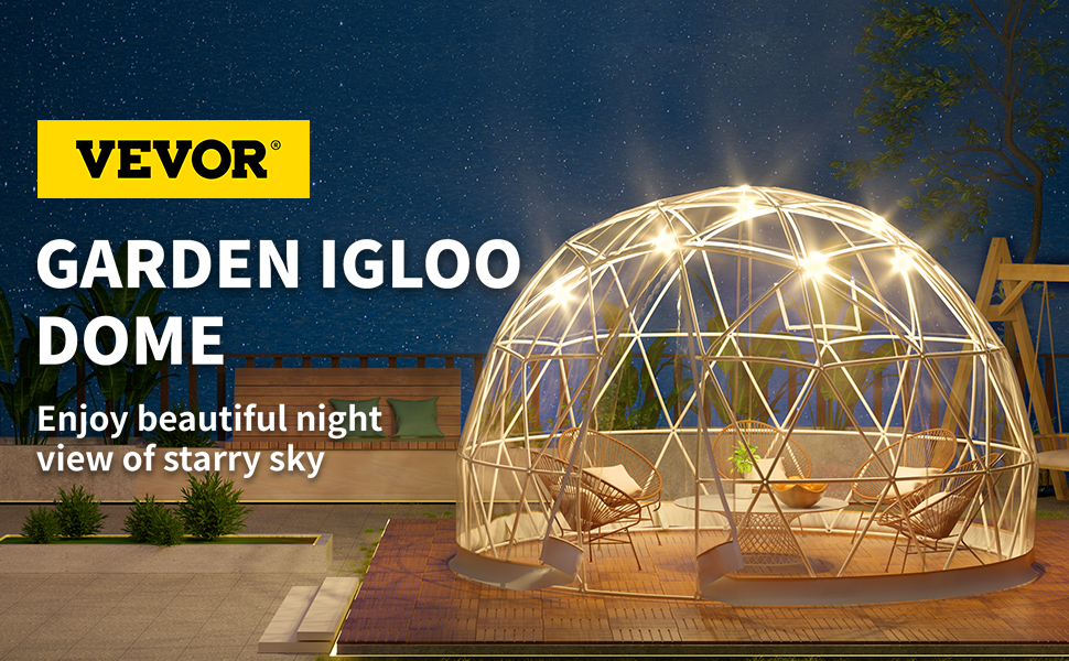 Abri bulle pour spa Garden Igloo