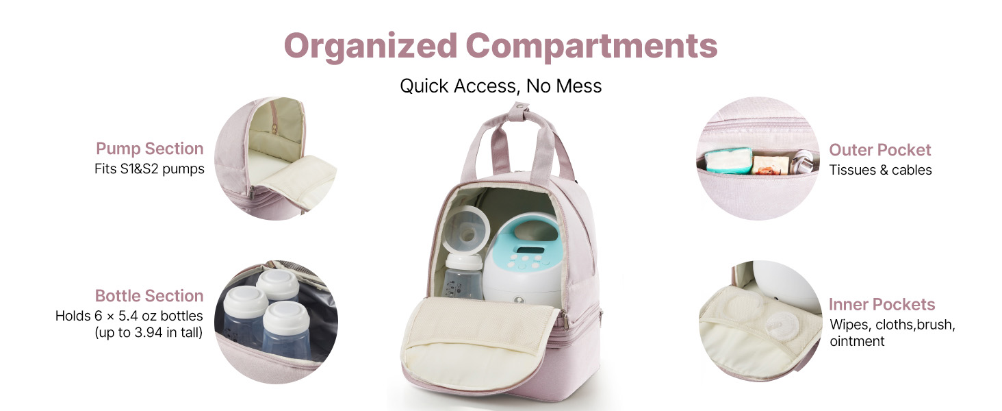 interior storage pockets