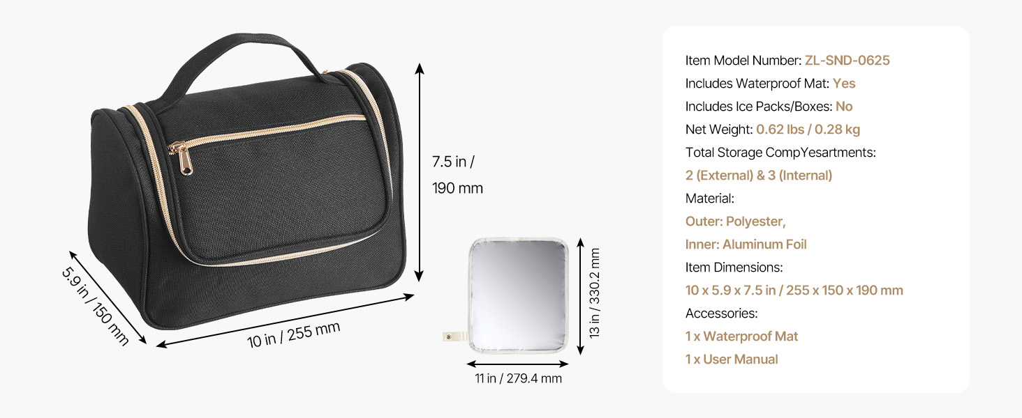 breast pump bag full setup