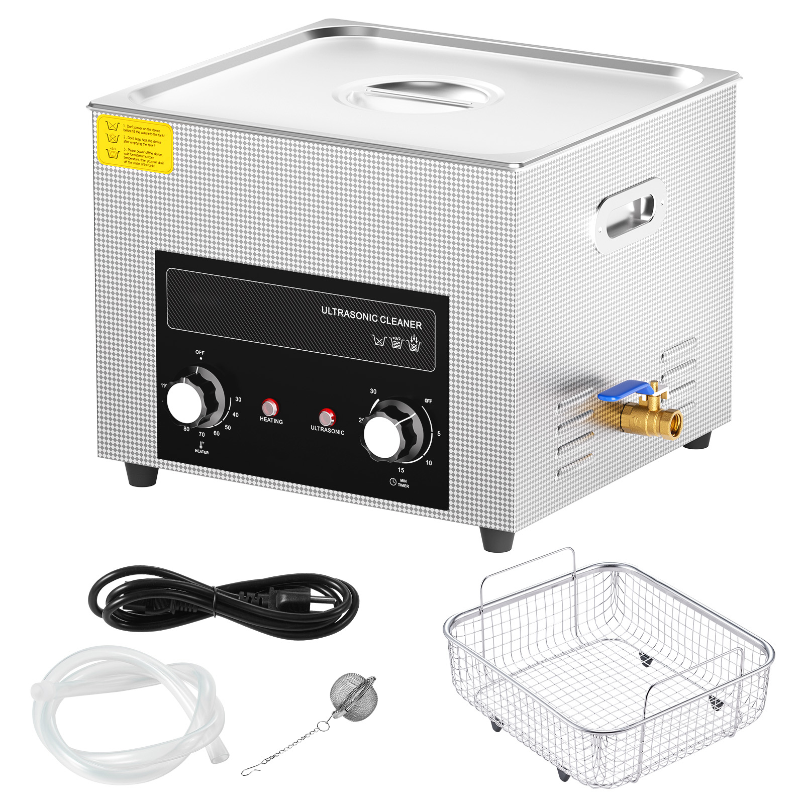 2/3/6/10/15/22/30L Ultrasonic Cleaner Heater Timer & Degas Mode Sonic Machine - Picture 62 of 86
